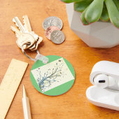 Porte-clés Papillons Dans La Nature