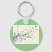 Porte-clés Papillons Dans La Nature (Recto)