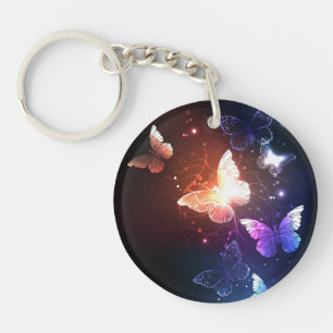Porte-clés Papillons de nuit lumineux
