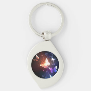 Porte-clés Papillons de nuit lumineux