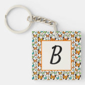 Porte-clés papillons d'été (Devant)