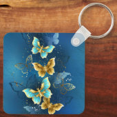 Porte-clés Papillons d'or (Verso)