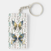 Porte-clés Papillons et pots (Dos)