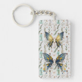 Porte-clés Papillons et pots (Devant)