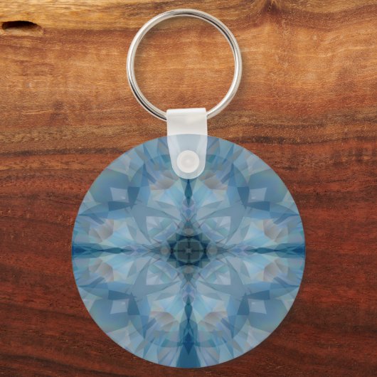 Porte-clés Papillons gris (Recto)