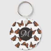 Porte-clés papillons monarques (Recto)