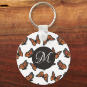Porte-clés papillons monarques (Recto)