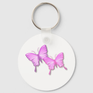 Porte-clés Papillons rose Porte - clé de design