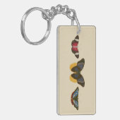 Porte-clés Papillons vintages (Devant gauche)