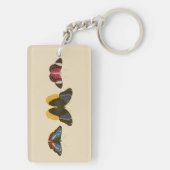 Porte-clés Papillons vintages (Dos)