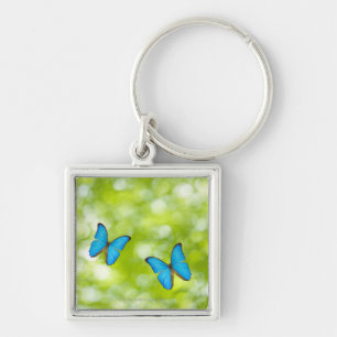 Porte-clés Papillons volant, composé de Digitals