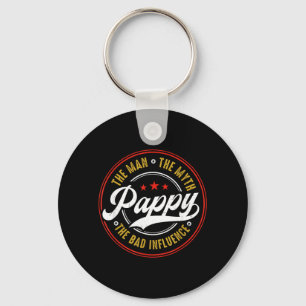 Porte-clés Pappy Vintage L'Homme Le Mythe La Mauvaise Influen