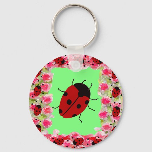 Porte-clés Pâques Ladybug (Recto)