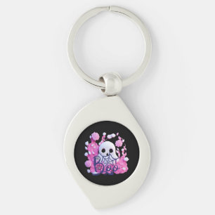 Porte-clés paquet de fantôme mignon Halloween boo