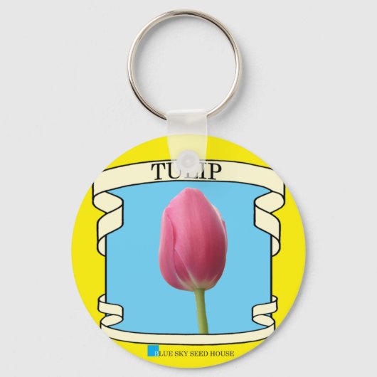 Porte-clés Paquet de graines de Tulip (Recto)