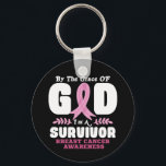 Porte-clés Par La Grâce Dieu Je Suis Un Survivant Cancer Du S<br><div class="desc">Par La Grâce Dieu Je Suis Un Survivant Cancer Du Sein Survivant</div>