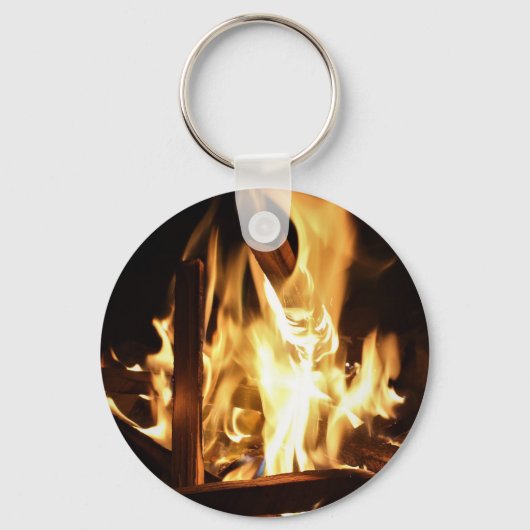 Porte-clés Par les flammes (Recto)