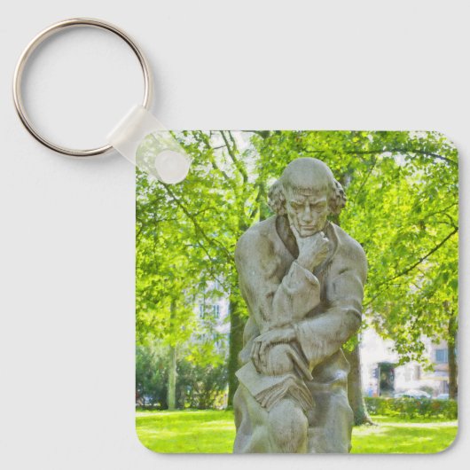 Porte-clés Paracelsus Monument in Salzburg (Recto)