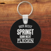 Porte-clés Parachute de parachute de parachute de parachute (Recto)