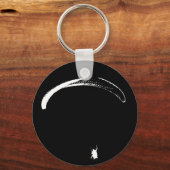 Porte-clés Parachute noir et blanc - Porte - clé (Recto)