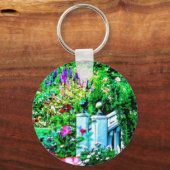 Porte-clés Paradis du jardin des fleurs (Recto)