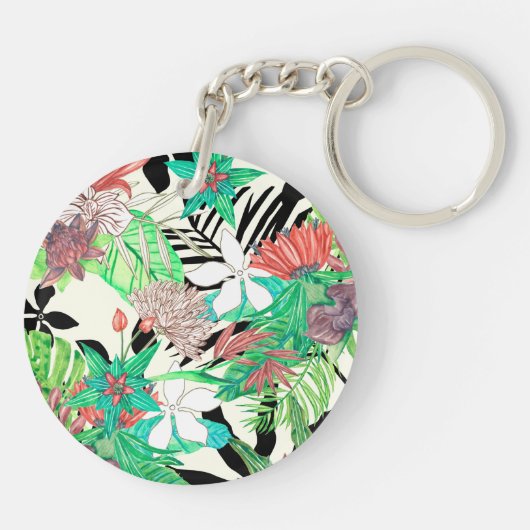 Porte-clés Paradis floral II (Dos)