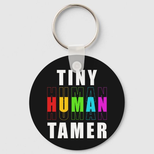 Porte-clés Paraéducateur Paraprofessionnel Tiny Tamer Enseign (Recto)