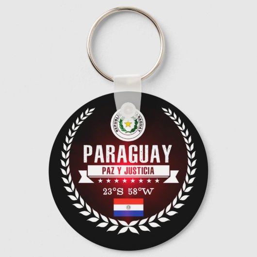Porte-clés Paraguay (Recto)