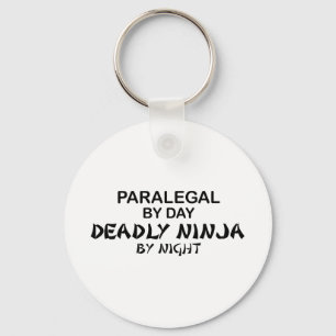 Porte-clés Paralegal Mortel Ninja par nuit