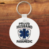 Porte-clés Paramedic Husband Proud Husband Of An Paramedic  (Recto)