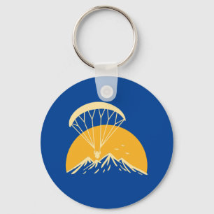 Porte-clés Paramotoring Rétro