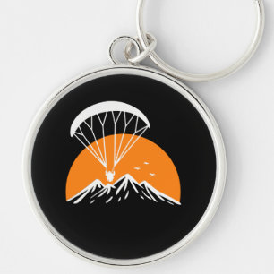 Porte-clés Paramotoring Retro Vintage 