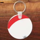Porte-clés parapente rouge - parapente (Recto)