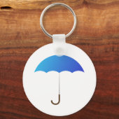 Porte-clés Parapluie bleu (Recto)