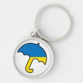 Porte-clés Parapluie de l'Ukraine (Devant)