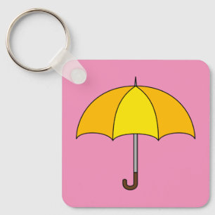 Porte-clés Parapluie jaune