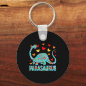 Porte-clés Parasaurus Paraprofessional Paraeducator Dinosaur (Recto)
