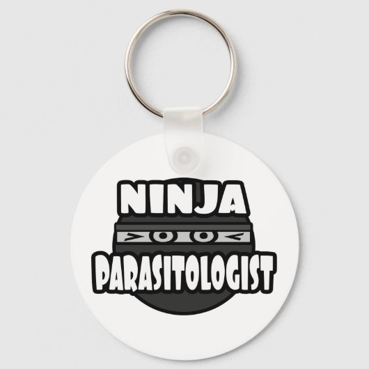 Porte-clés Parasitologue Ninja (Recto)