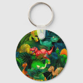 Porte-clés Parc Dinosaur (Recto)