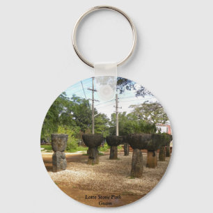 Porte-clés Parc en pierre Guam de Latte