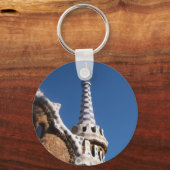 Porte-clés Parc Guell Maison de pain d'épices (Recto)