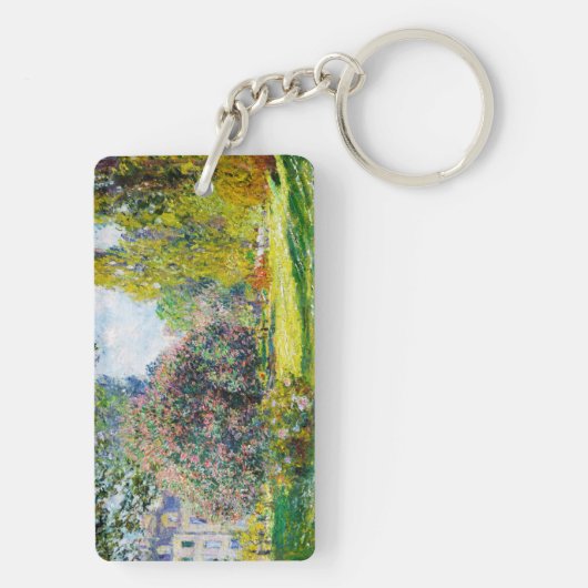 Porte-clés Parc Monceau, Paris Claude Monet (Dos)