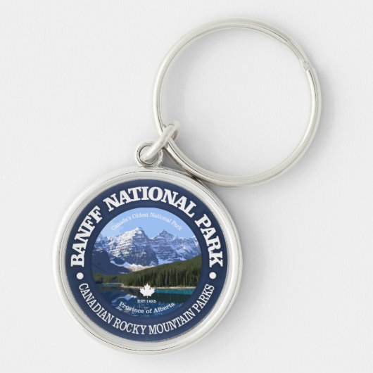 Porte-clés Parc national Banff (C) (Devant)