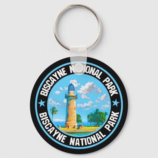 Porte-clés Parc national de Biscayne (Recto)