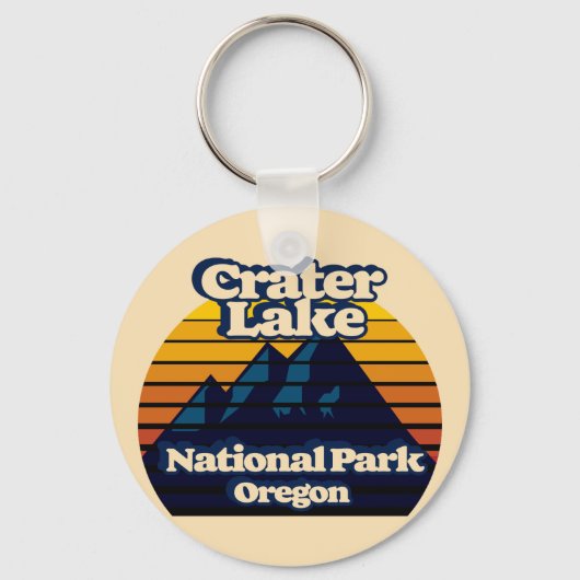 Porte-clés Parc national de Crater Lake (Recto)