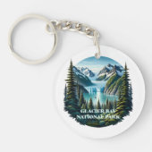 Porte-clés Parc national de Glacier Bay Alaska (Devant)