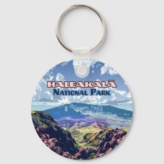 Porte-clés Parc national de Haleakala Maui Volcano Hawaii (Recto)