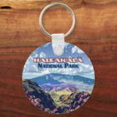 Porte-clés Parc national de Haleakala Maui Volcano Hawaii (Verso)
