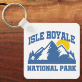 Porte-clés Parc national de l'Isle Royale (Recto)