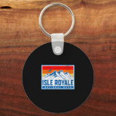Porte-clés parc national de l'Isle Royale (Recto)